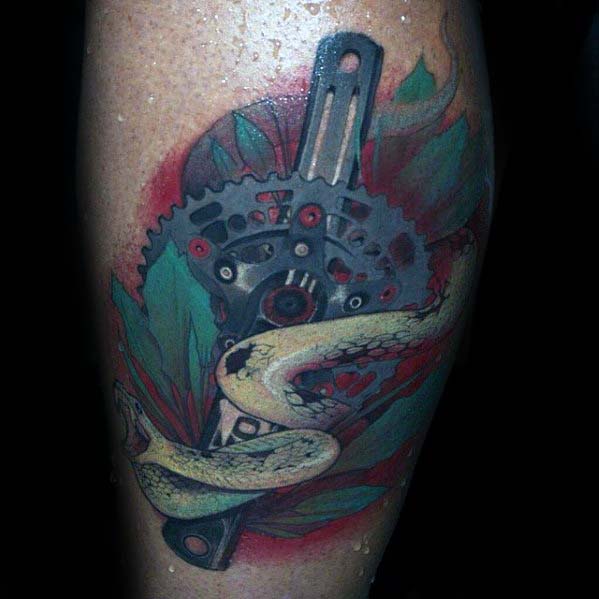 tatuaje bicicleta bmx para hombre 19