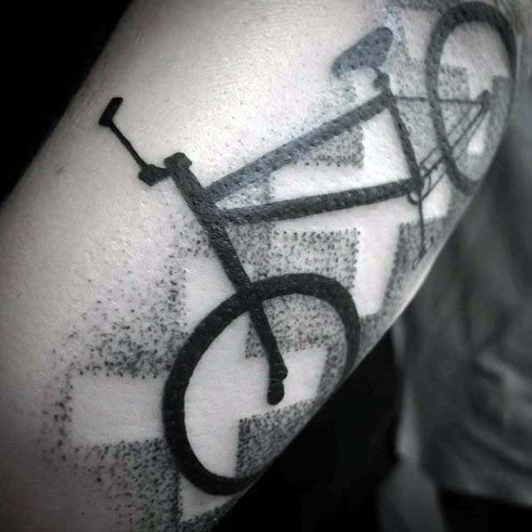 tatuaje bicicleta bmx para hombre 25