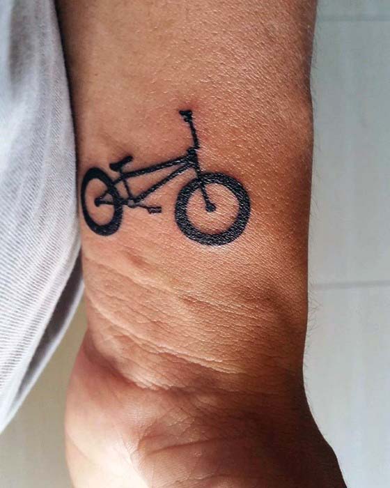 tatuaje bicicleta bmx para hombre 34