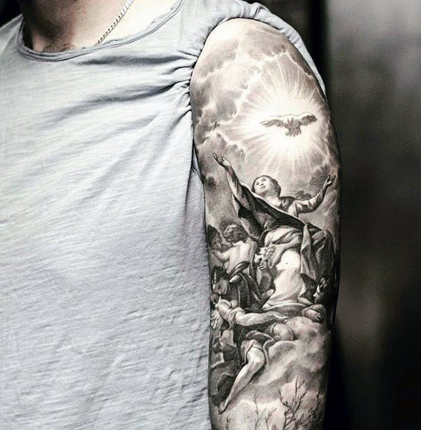 tatuaje catolico para hombre 12
