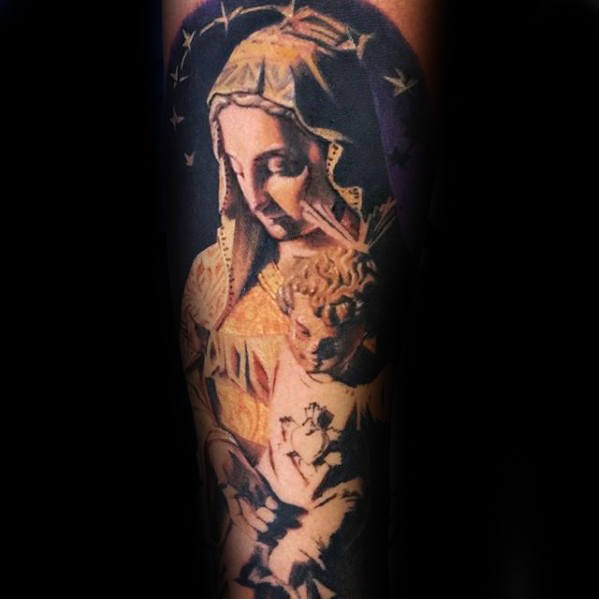 tatuaje catolico para hombre 49