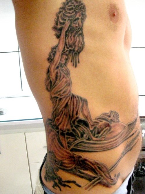 tatuaje costillas para hombre 24
