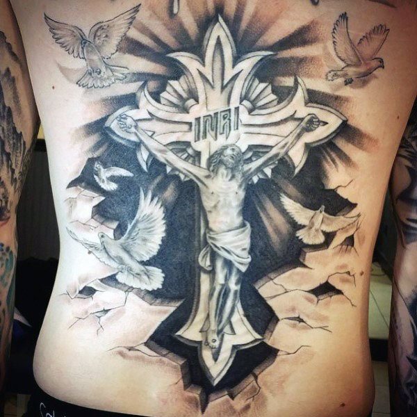 tatuaje cristiano para hombre 11