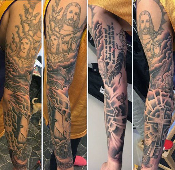 tatuaje cristiano para hombre 25