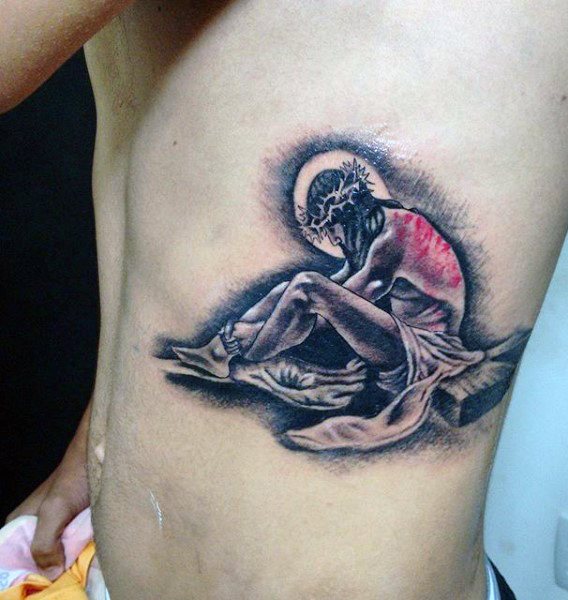 tatuaje cristiano para hombre 35
