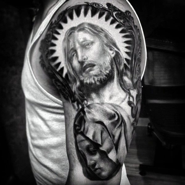 tatuaje cristiano para hombre 39