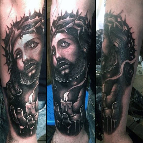 tatuaje cristiano para hombre 41