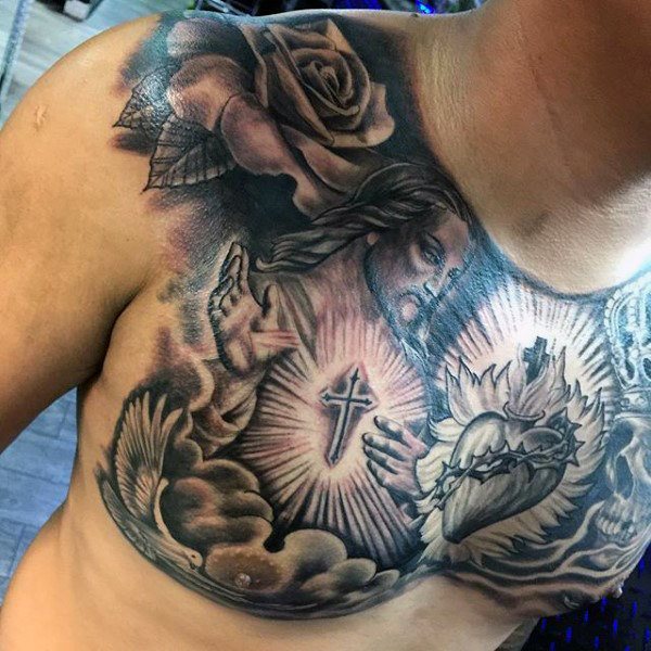 tatuaje cristiano para hombre 42