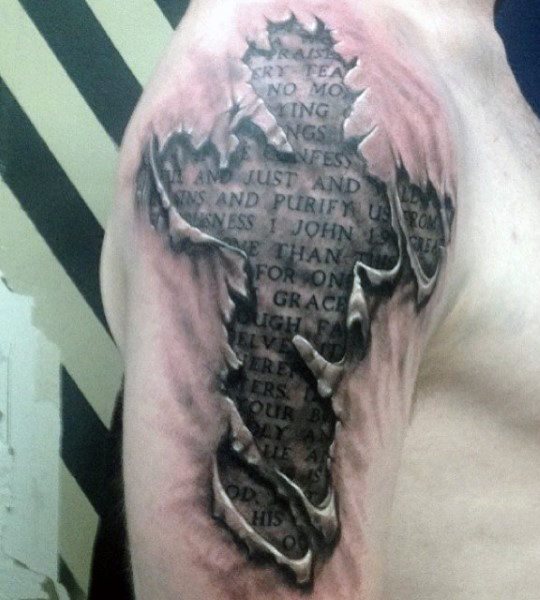 tatuaje cristiano para hombre 53