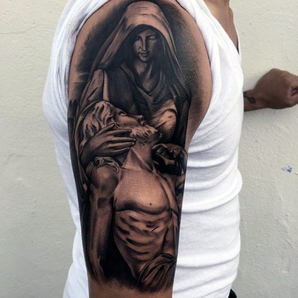 tatuaje cristiano para hombre 54
