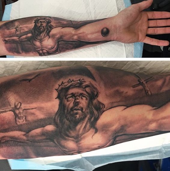 tatuaje cristiano para hombre 62