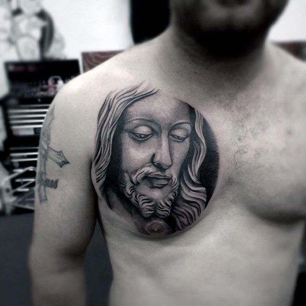 tatuaje cristiano para hombre 70