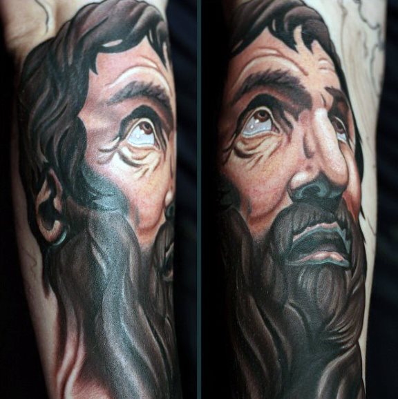 tatuaje cristiano para hombre 82