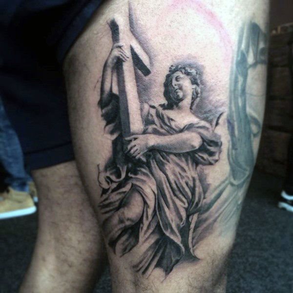 tatuaje cristiano para hombre 88