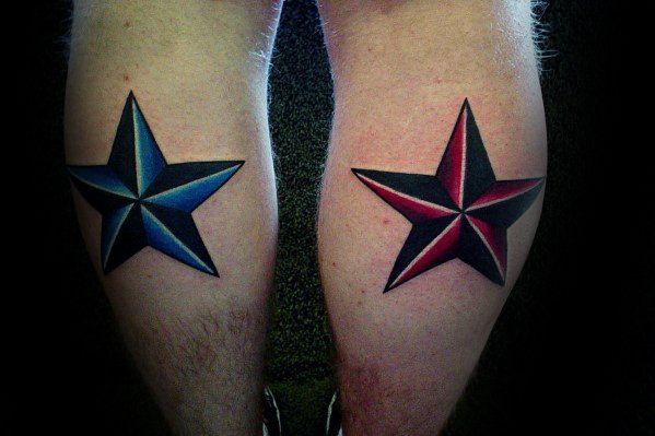 tatuaje estrella simple para hombre 21