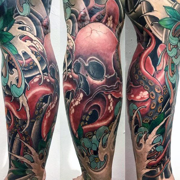 tatuaje increible manga para hombre 22