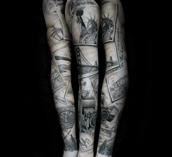 tatuaje increible manga para hombre 32