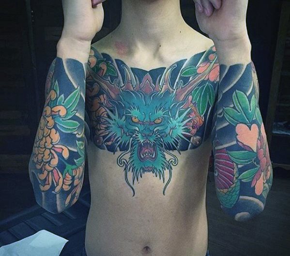 tatuaje increible manga para hombre 44