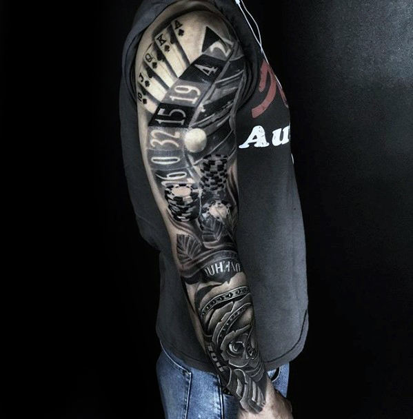 tatuaje increible manga para hombre 51