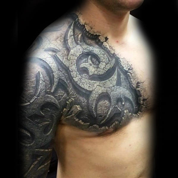 tatuaje increible para hombre 20
