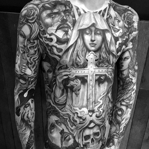 tatuaje increible para hombre 30
