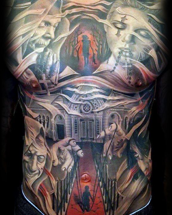 tatuaje increible para hombre 39