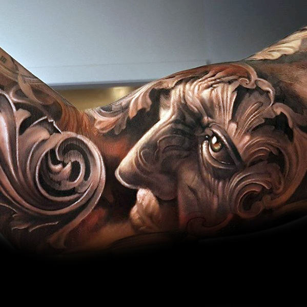 tatuaje increible para hombre 45