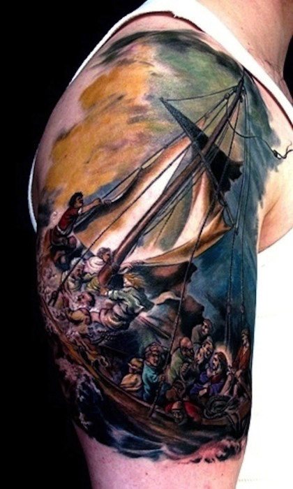 tatuaje inusual para hombre 32