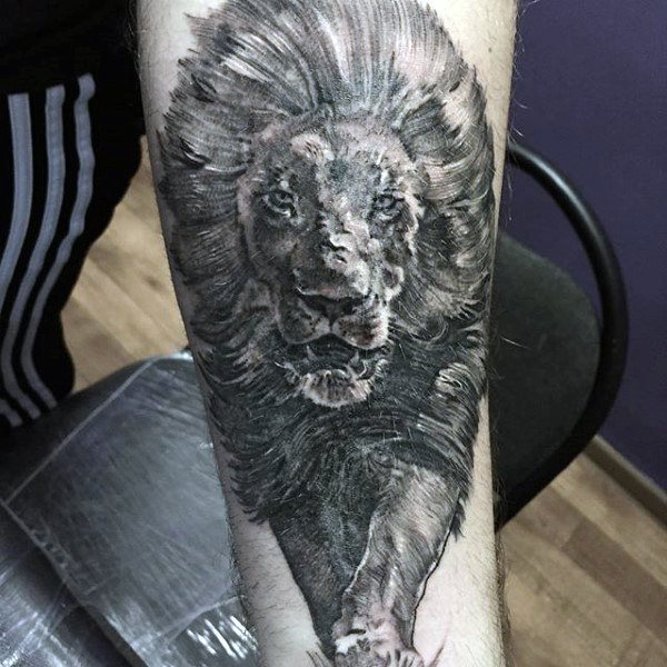 tatuaje leon para hombre 20