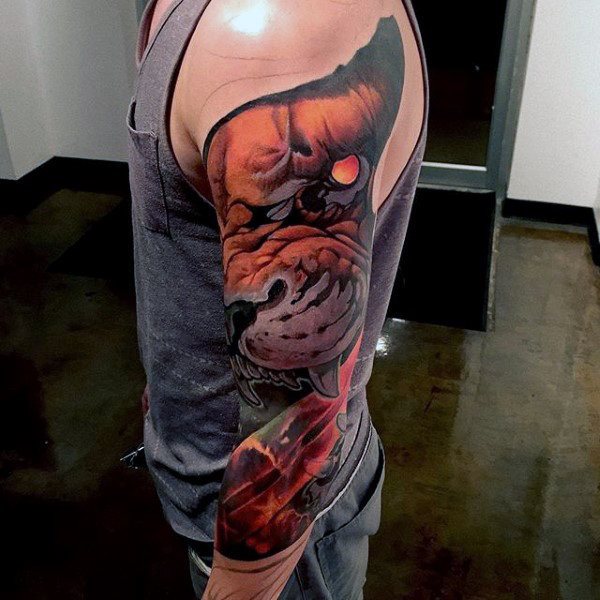 tatuaje leon para hombre 51