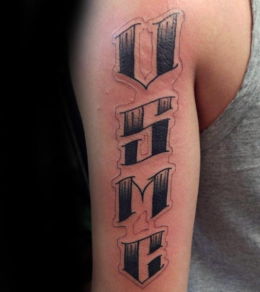 tatuaje marine ejercito para hombre 21