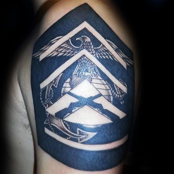 tatuaje marine ejercito para hombre 26