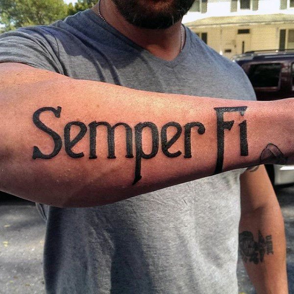 tatuaje marine ejercito para hombre 66