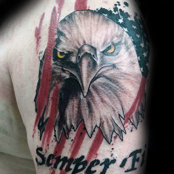 tatuaje marine ejercito para hombre 86