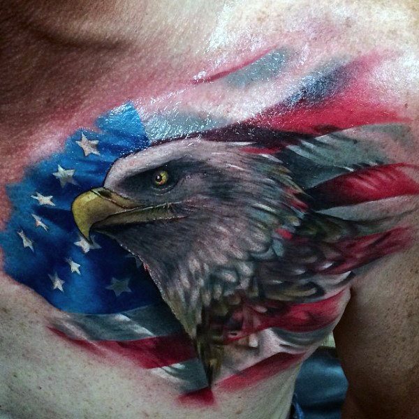 tatuaje patriotico ejercito para hombre 06