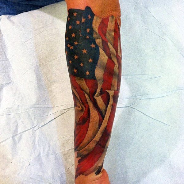tatuaje patriotico ejercito para hombre 18