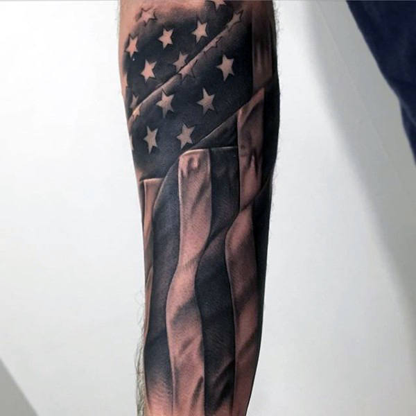 tatuaje patriotico ejercito para hombre 28
