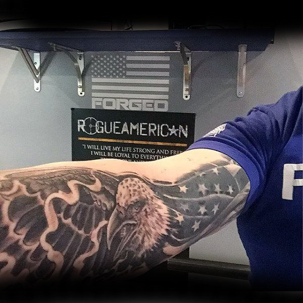 tatuaje patriotico ejercito para hombre 41
