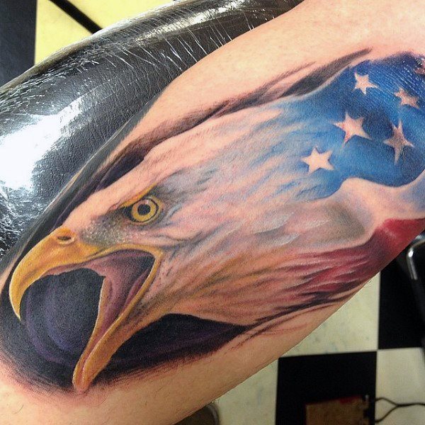 tatuaje patriotico ejercito para hombre 43