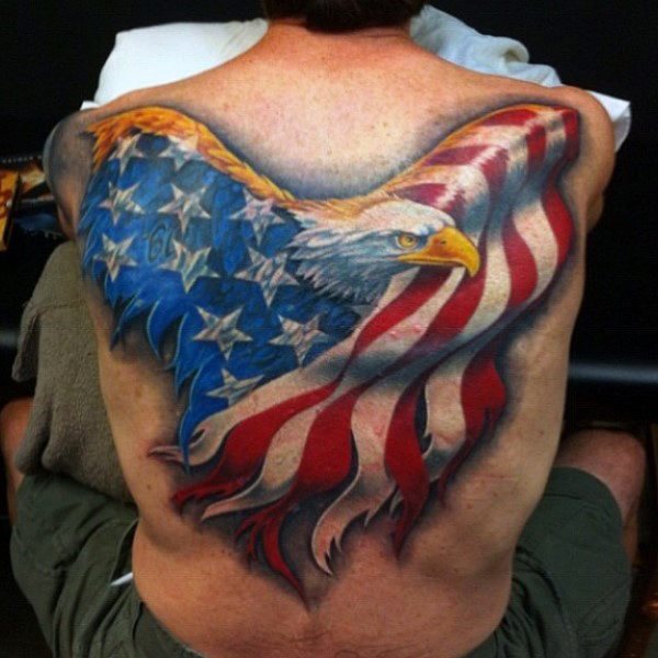tatuaje patriotico ejercito para hombre 50