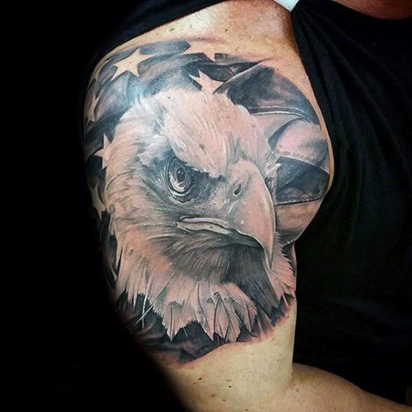 tatuaje patriotico ejercito para hombre 57