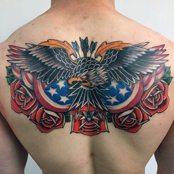 tatuaje patriotico ejercito para hombre 62