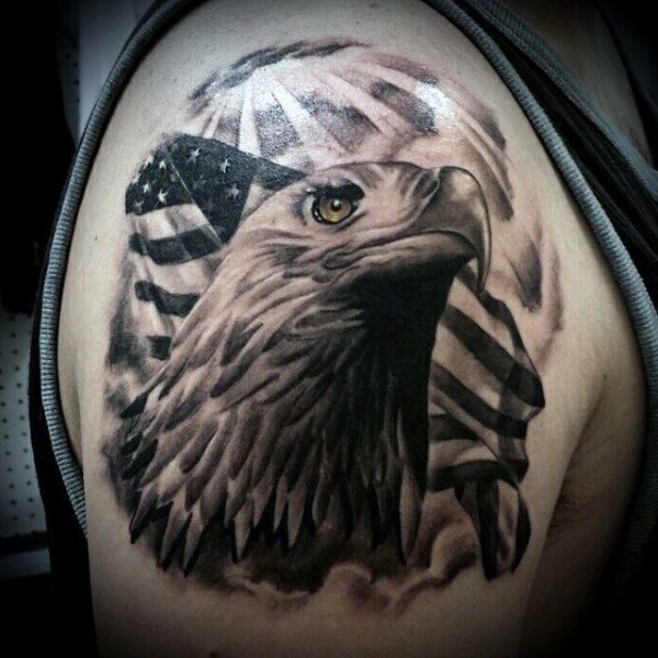 tatuaje patriotico ejercito para hombre 77