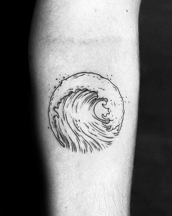 tatuaje precioso pequeno para hombre 34