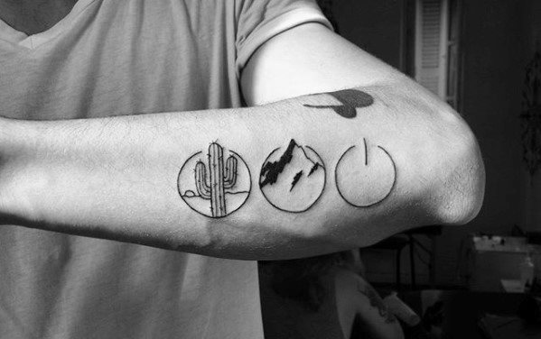 tatuaje simple antebrazo para hombre 05