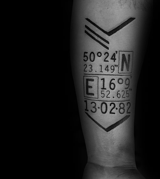 tatuaje simple antebrazo para hombre 17