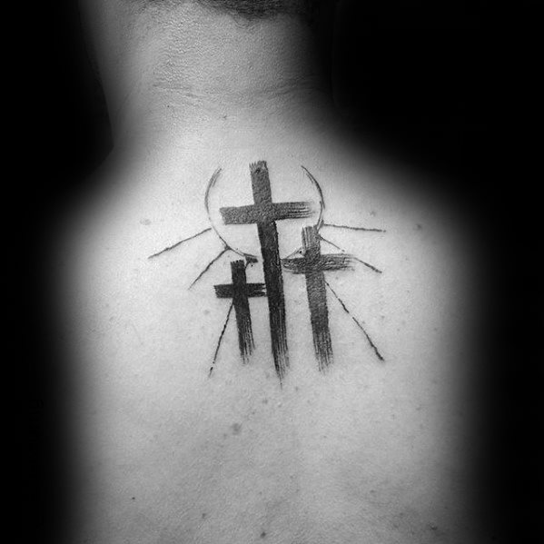 tatuaje simple cristiano para hombre 04