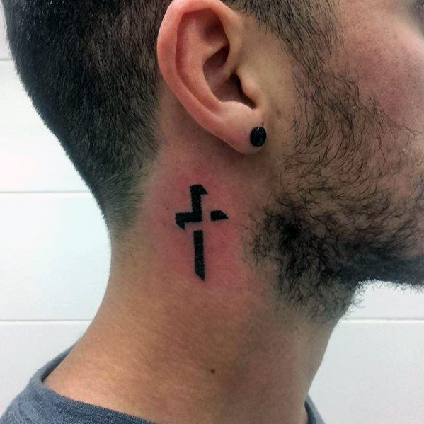 tatuaje simple cristiano para hombre 09