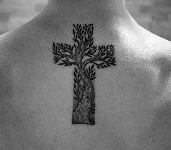 tatuaje simple cristiano para hombre 26