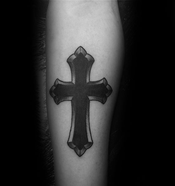 tatuaje simple cristiano para hombre 32